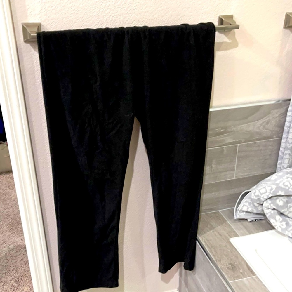 Black Fleece tie string bottoms